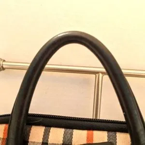 JACK GEORGES?? Backpack Bag Plaid Academia Leather Black Cream, unisex ? Jack Georges | Bags | Jack Georges Backpack Bag Plaid  main image 3